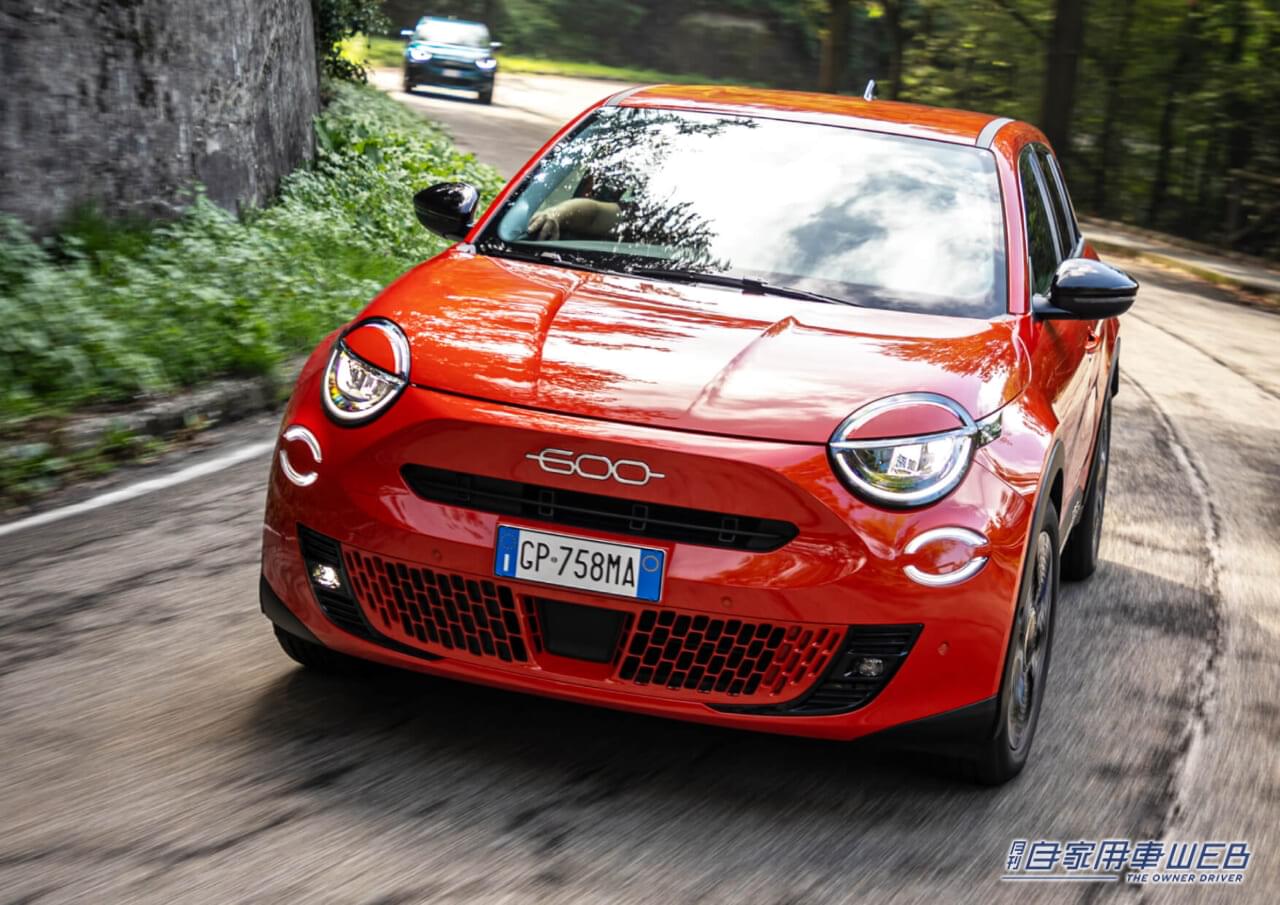 |フィアット、100%BEVのコンパクトSUV「600e」を発売