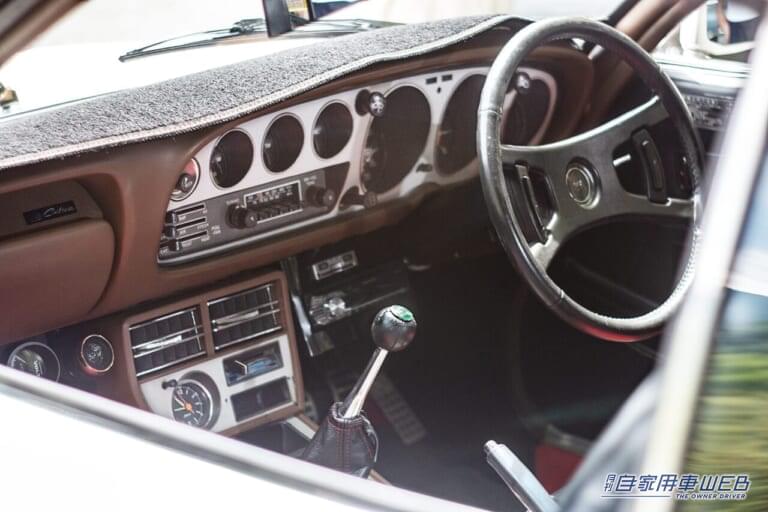 1973〜 トヨタ セリカ リフトバック インパネ|たしかに感じる! トヨタ2000GTの雰囲気チラリ:1973〜 トヨタ セリカ リフトバック【隣の旧車ライフ】