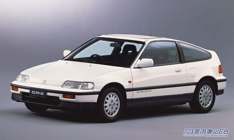 CR-X|【正直驚き! 】ここまで値上がりすると思わなかった国産スポーツ5選:1980年代編