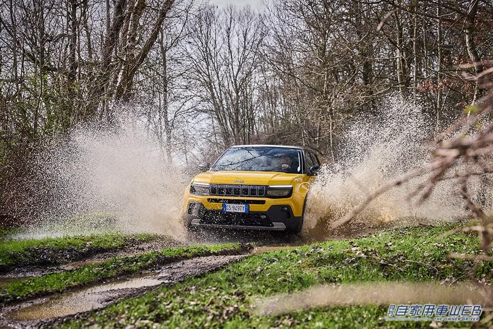 |ジープ初の電気自動車が登場 一充電航続距離は486km!新型「ジープ アベンジャー」とは?