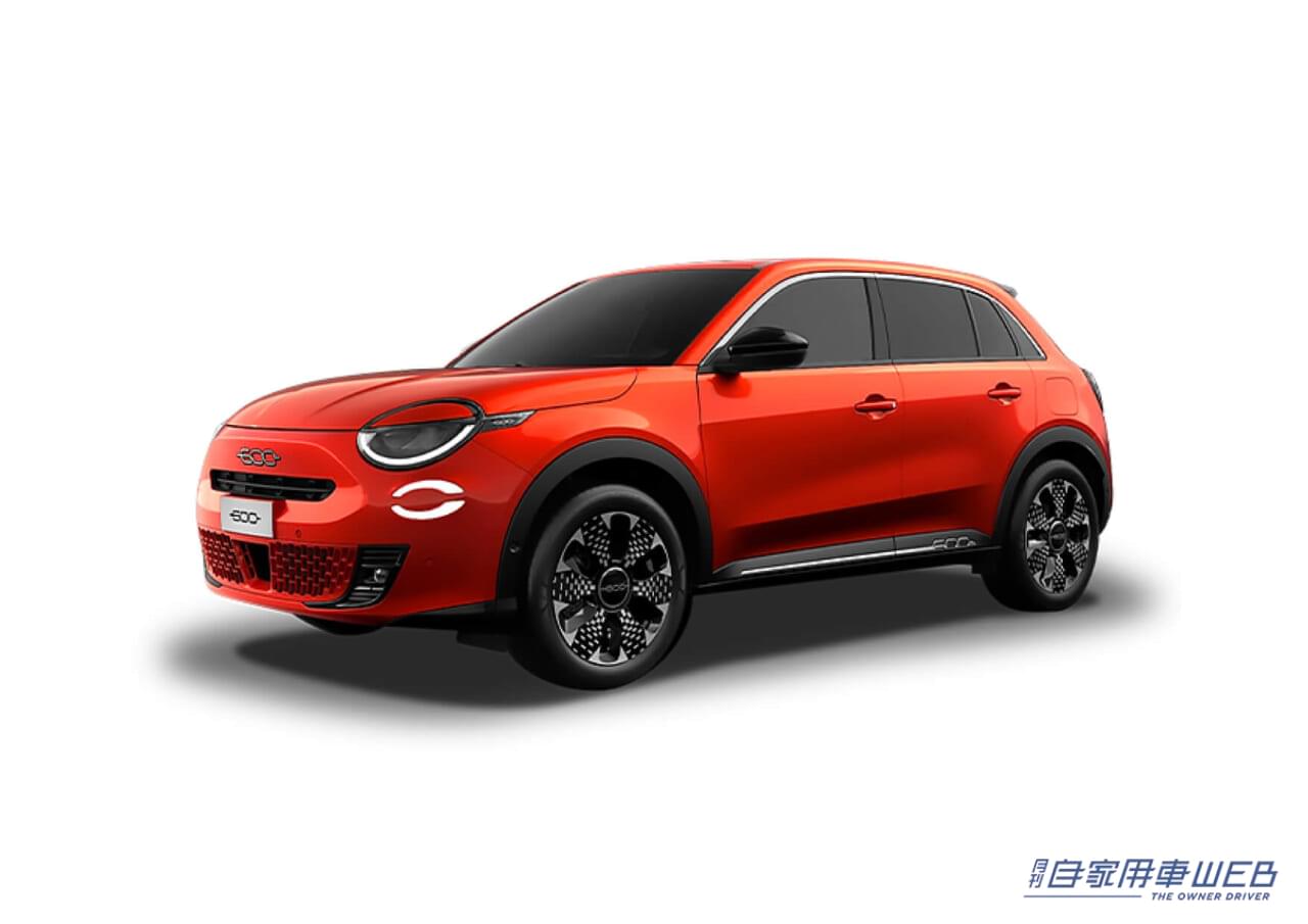 |フィアット、100%BEVのコンパクトSUV「600e」を発売