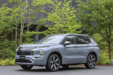 すでに月販台数計画の3倍強の先行注文を獲得! 新型「アウトランダーPHEV」発売開始