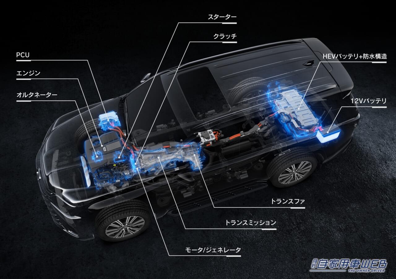 ｜レクサス、新開発ハイブリッドシステムを搭載した「LX700h」の世界初公開に伴い、ガソリンモデルの「LX」にも一部改良を実施