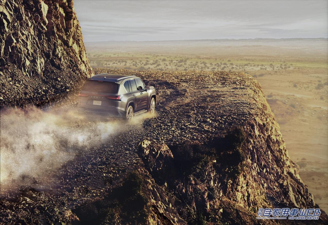 |レクサス、新開発ハイブリッドシステムを搭載した「LX700h」の世界初公開に伴い、ガソリンモデルの「LX」にも一部改良を実施