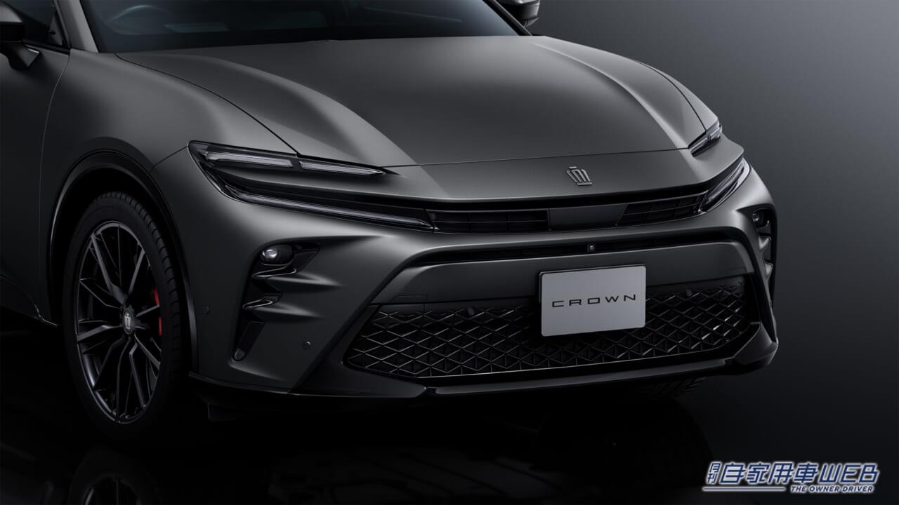 ｜マットブラックで漆黒に染められた、特別なクラウン スポーツが登場　「THE CROWN」専用モデル「 RS“THE LIMITED-MATTE METAL”」を発売開始