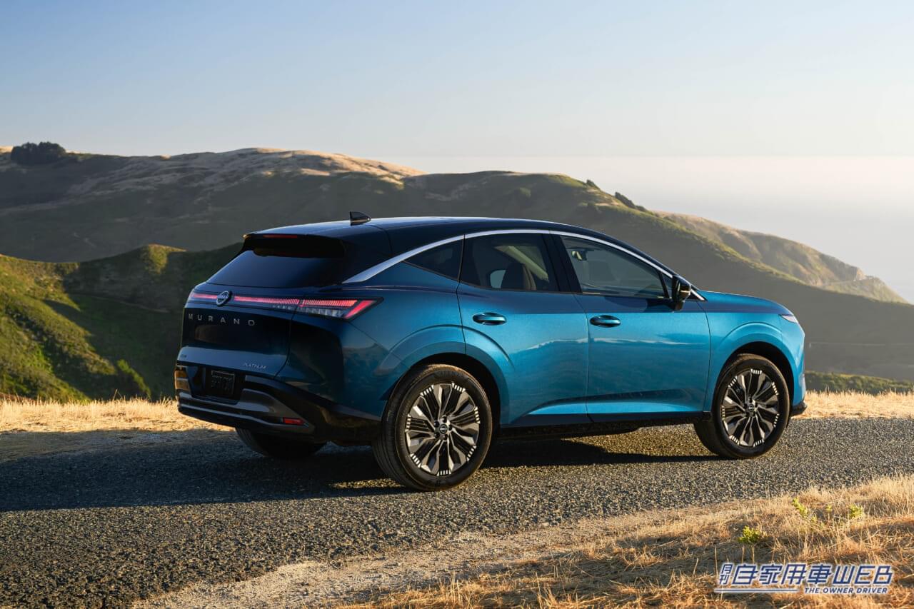 |日産自動車、米国で「新型ムラーノ」を発表! 人気のミドル級クロスオーバーに、先進のプロパイロット技術をプラスした新世代モデルに進化