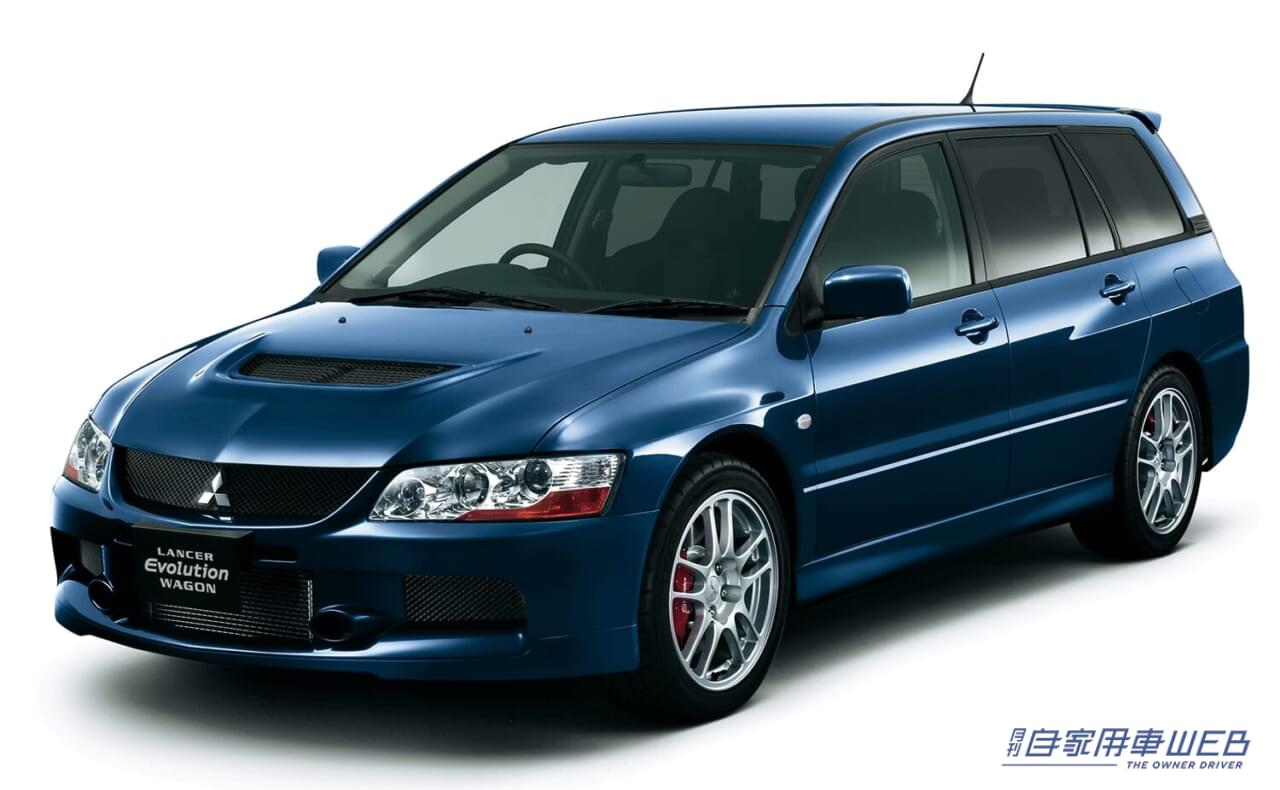 ミツビシ ランサーエボリューションワゴン|【正直驚き! 】ここまで値上がりすると思わなかった国産スポーツ5選:2000年代編