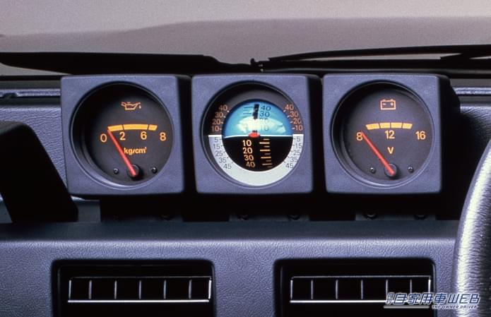 三菱パジェロ 3連メーター|「地球を遊ぼう。」遊びの天才は、乗用車感覚で操るクロスカントリー=オフロードを日常に持ち込んだ”RVの先駆者”だった