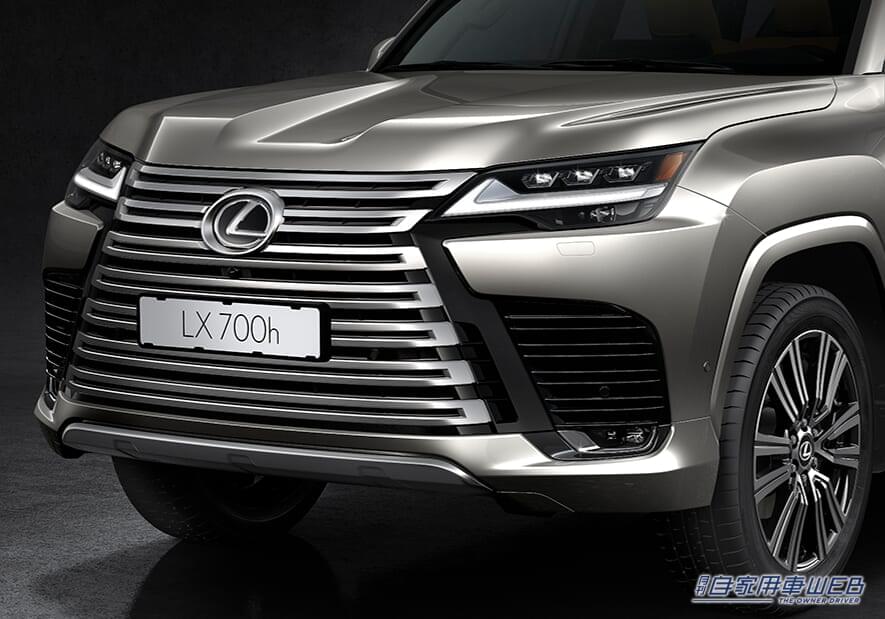 レクサス、新開発ハイブリッドシステムを搭載した「LX700h」の世界初公開に伴い、ガソリンモデルの「LX」にも一部改良を実施