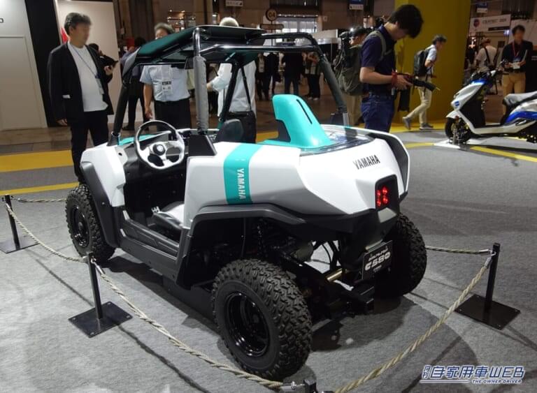 YAMAHA DIAPASON C580【CONCEPT MODEL】|「乗ってみたい!」畑で遊び回りたくなる4輪電動バギー:ヤマハ ディアパソンC580【JMSB2024】