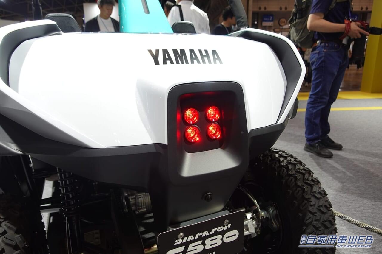 YAMAHA DIAPASON C580【CONCEPT MODEL】|「乗ってみたい!」畑で遊び回りたくなる4輪電動バギー:ヤマハ ディアパソンC580【JMSB2024】