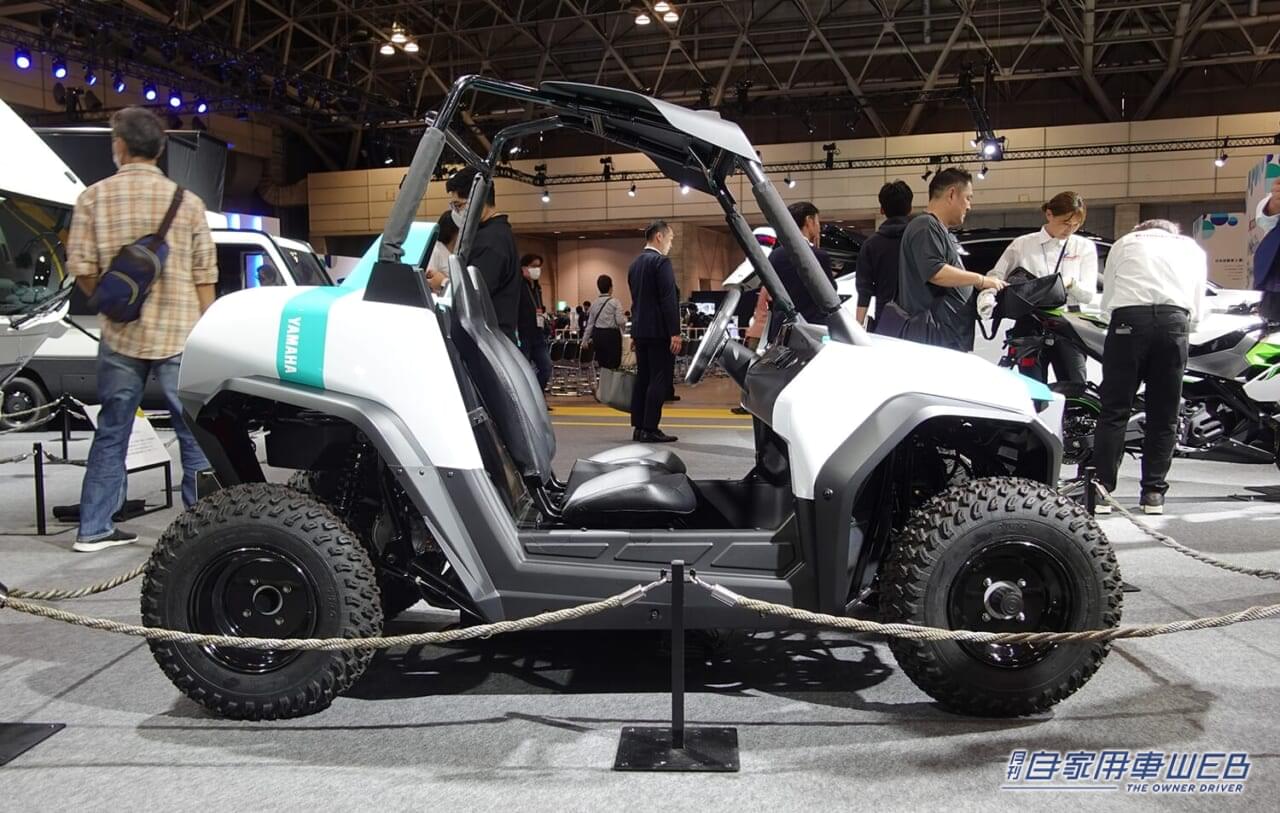 YAMAHA DIAPASON C580【CONCEPT MODEL】|「乗ってみたい!」畑で遊び回りたくなる4輪電動バギー:ヤマハ ディアパソンC580【JMSB2024】