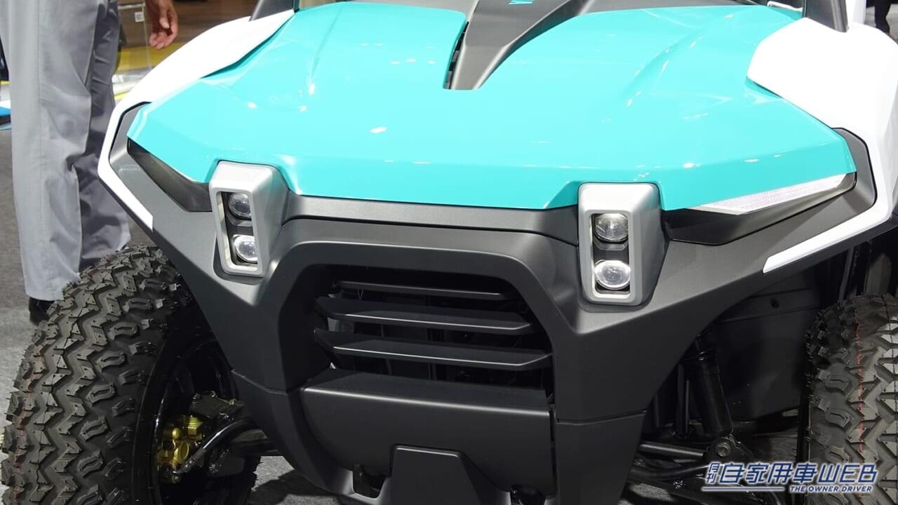 「乗ってみたい!」畑で遊び回りたくなる4輪電動バギー:ヤマハ ディアパソンC580【JMSB2024】