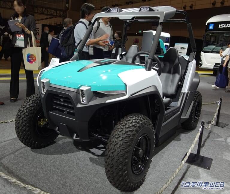 YAMAHA DIAPASON C580【CONCEPT MODEL】|「乗ってみたい!」畑で遊び回りたくなる4輪電動バギー:ヤマハ ディアパソンC580【JMSB2024】