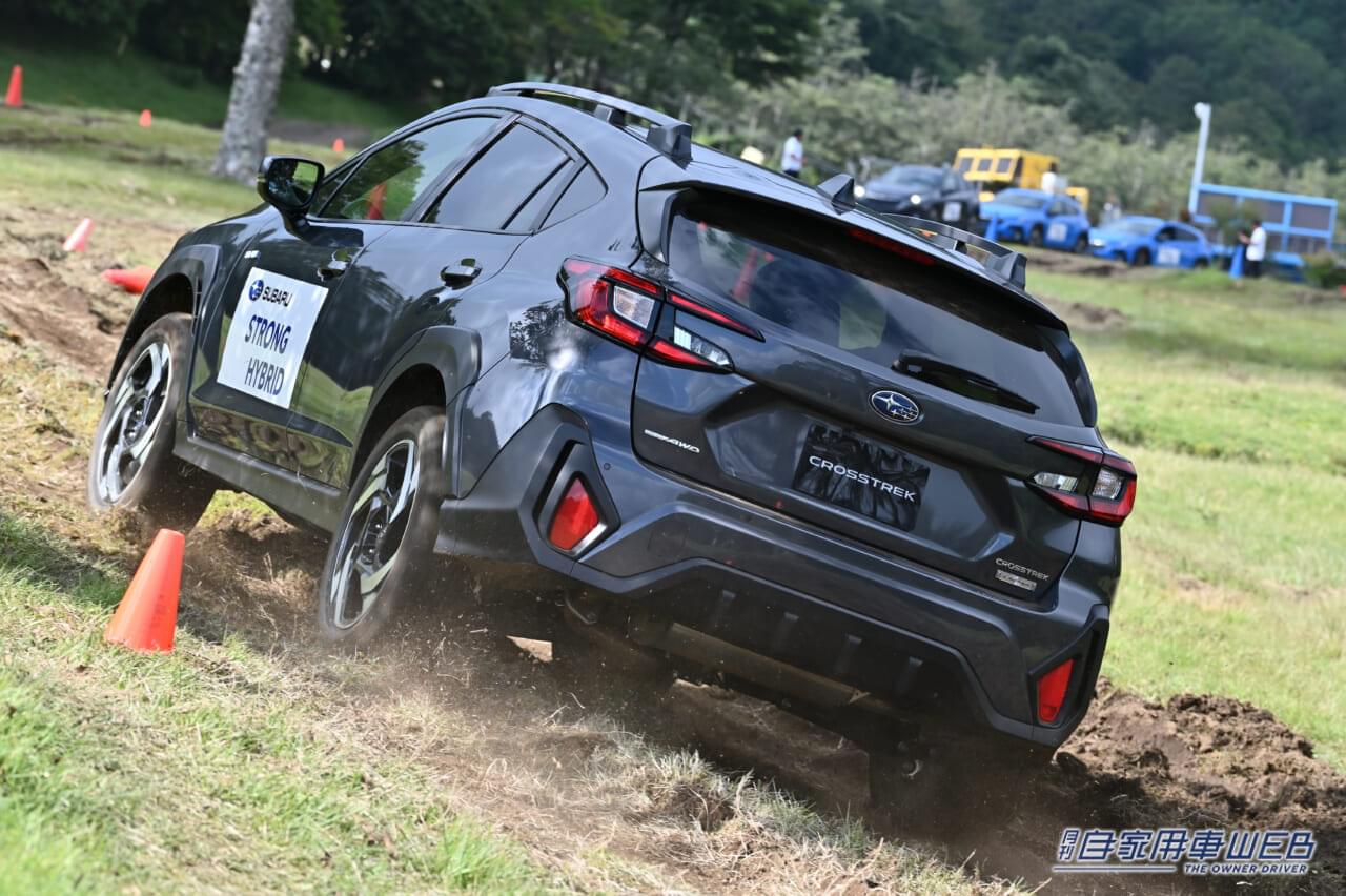 |スバルの新生ハイブリッドはどう変わったのか…ストロングハイブリッドを搭載したクロストレックで試乗インプレッション