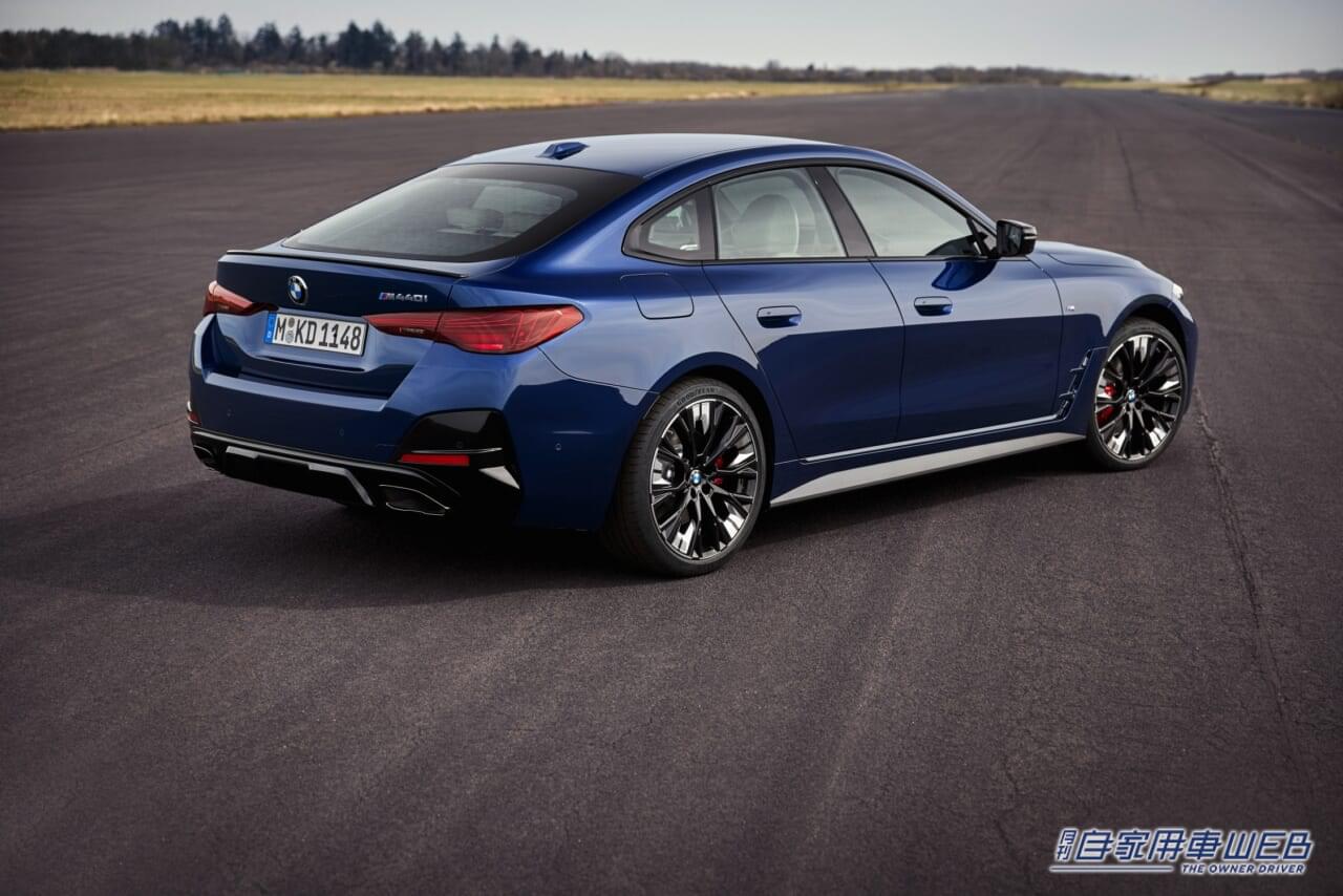 |新しいデザインのLEDヘッドライトを採用「BMW 4シリーズ グラン クーペ」一部改良モデルを導入開始