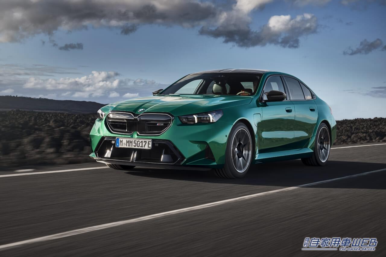 ハイパフォーマンスモデル、新型「BMW M5」の国内導入を発表