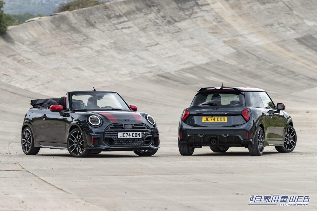|新世代ミニに、マニア待望のジョン・クーパー・ワークスが追加 価格は536万円から