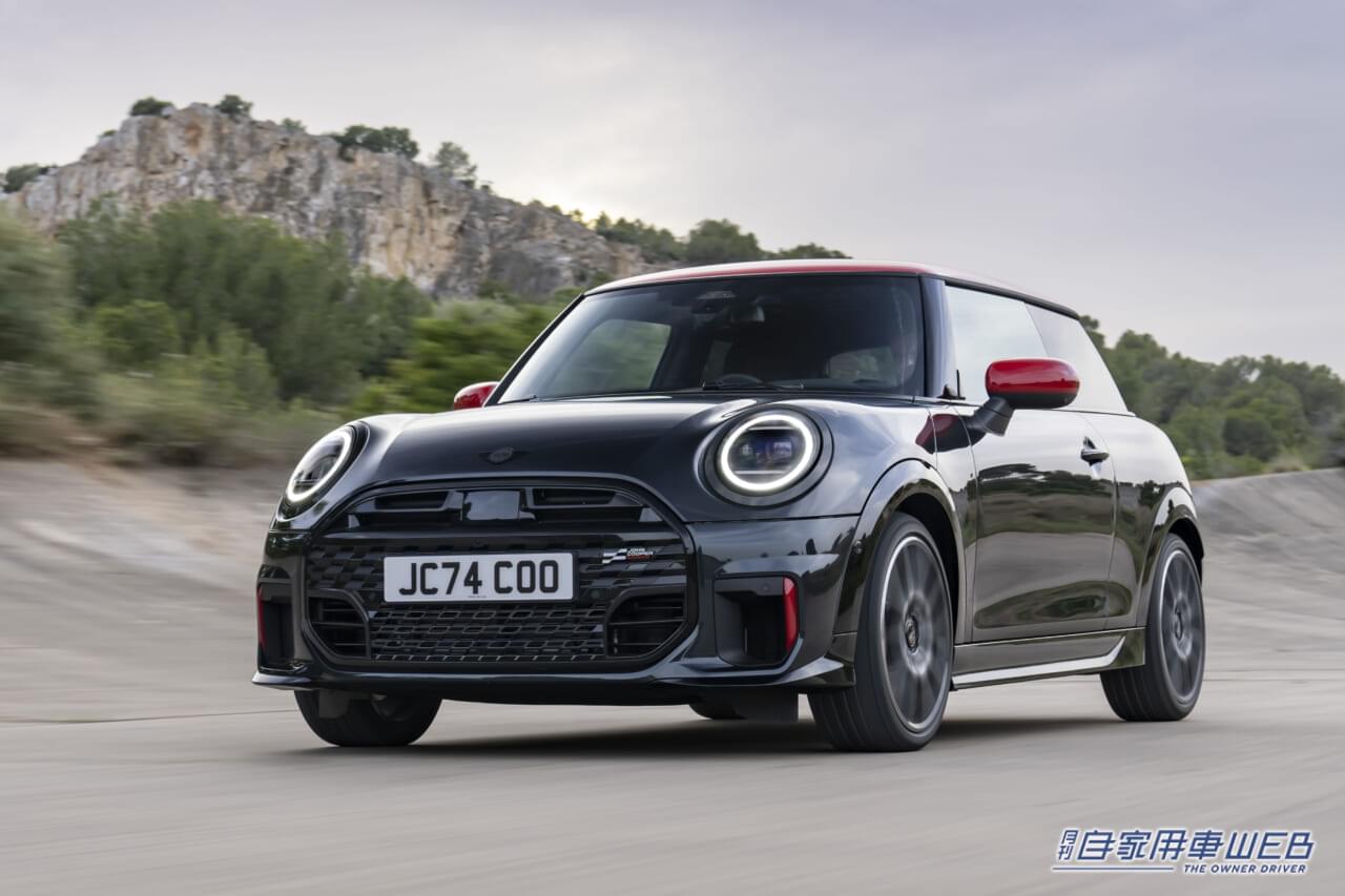 |新世代ミニに、マニア待望のジョン・クーパー・ワークスが追加 価格は536万円から