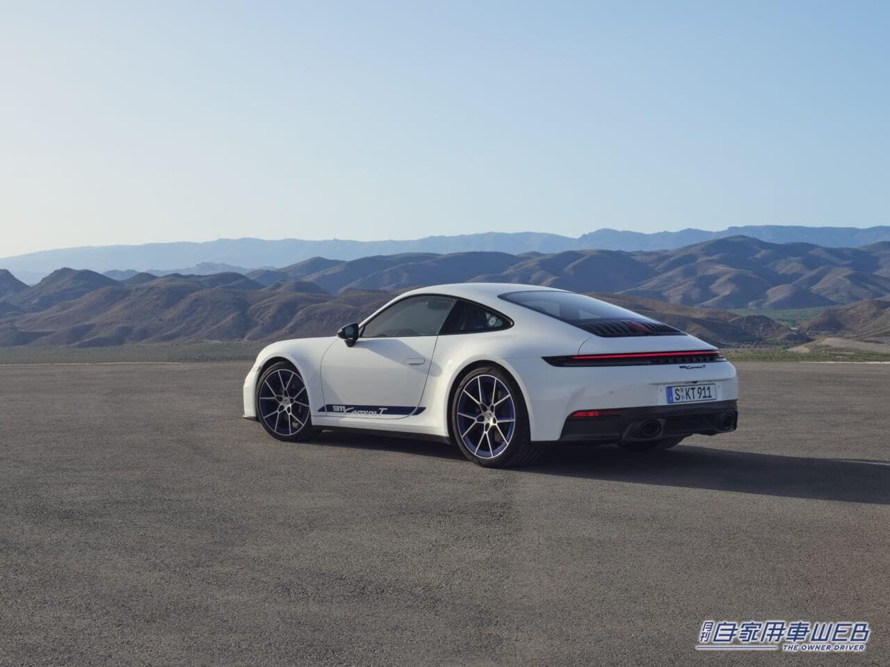 |ターボ+MT仕様の硬派すぎる911がデビュー! 「ポルシェ911カレラT」の注文受付を開始