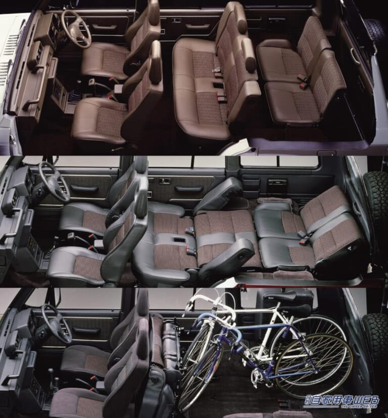 ミッドルーフワゴン・3000スーパーエクシード(1989年式)|「地球を遊ぼう。」遊びの天才は、乗用車感覚で操るクロスカントリー=オフロードを日常に持ち込んだ”RVの先駆者”だった