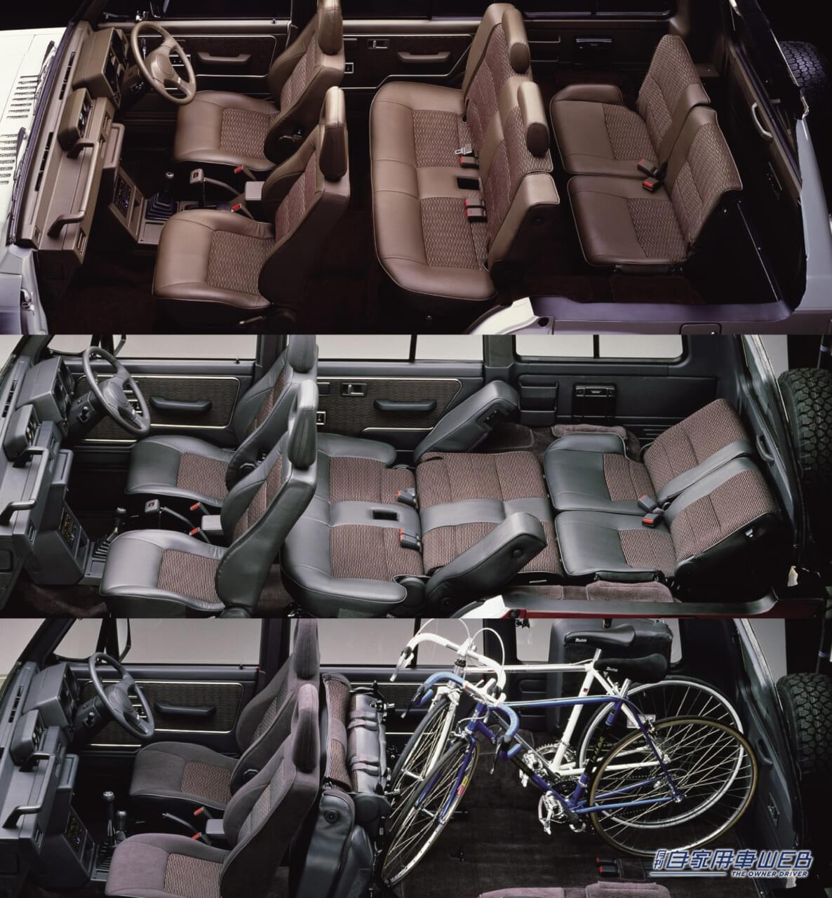 ミッドルーフワゴン・3000スーパーエクシード(1989年式)|「地球を遊ぼう。」遊びの天才は、乗用車感覚で操るクロスカントリー=オフロードを日常に持ち込んだ”RVの先駆者”だった