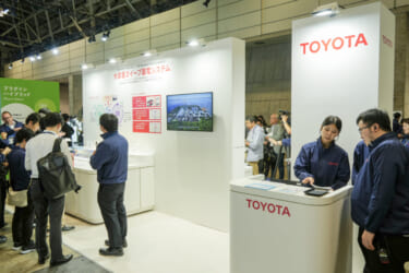 トヨタ、ジャパンモビリティショービズウィーク2024にてポータブル水素カートリッジやスイープ蓄電システムを展示