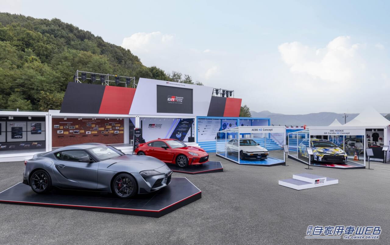 |ヒョンデとトヨタがモータースポーツを推進する「Hyundai N × TOYOTA GAZOO Racing Festival」を開催 モリゾー選手がドーナツターンなどを披露