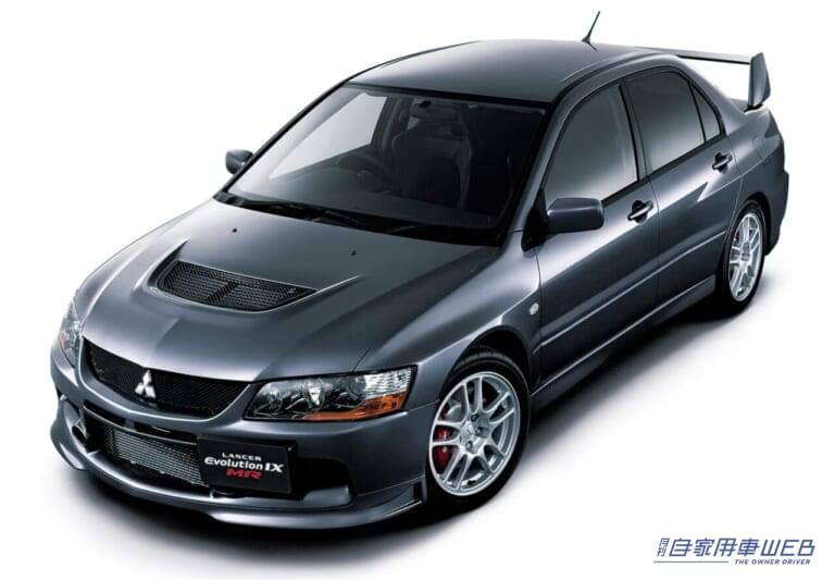 ミツビシ ランサーエボリューションIX MR|【正直驚き! 】ここまで値上がりすると思わなかった国産スポーツ5選:2000年代編