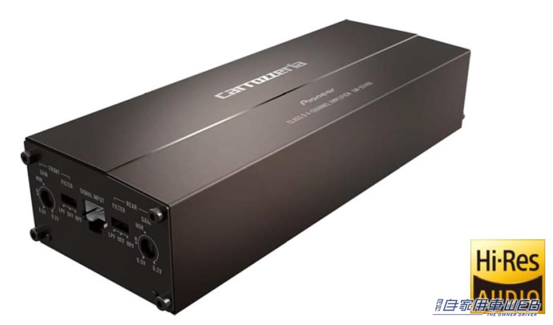パイオニア、ハイレゾ音源再生に対応し、コンパクトサイズのカロッツェリア パワーアンプを発売