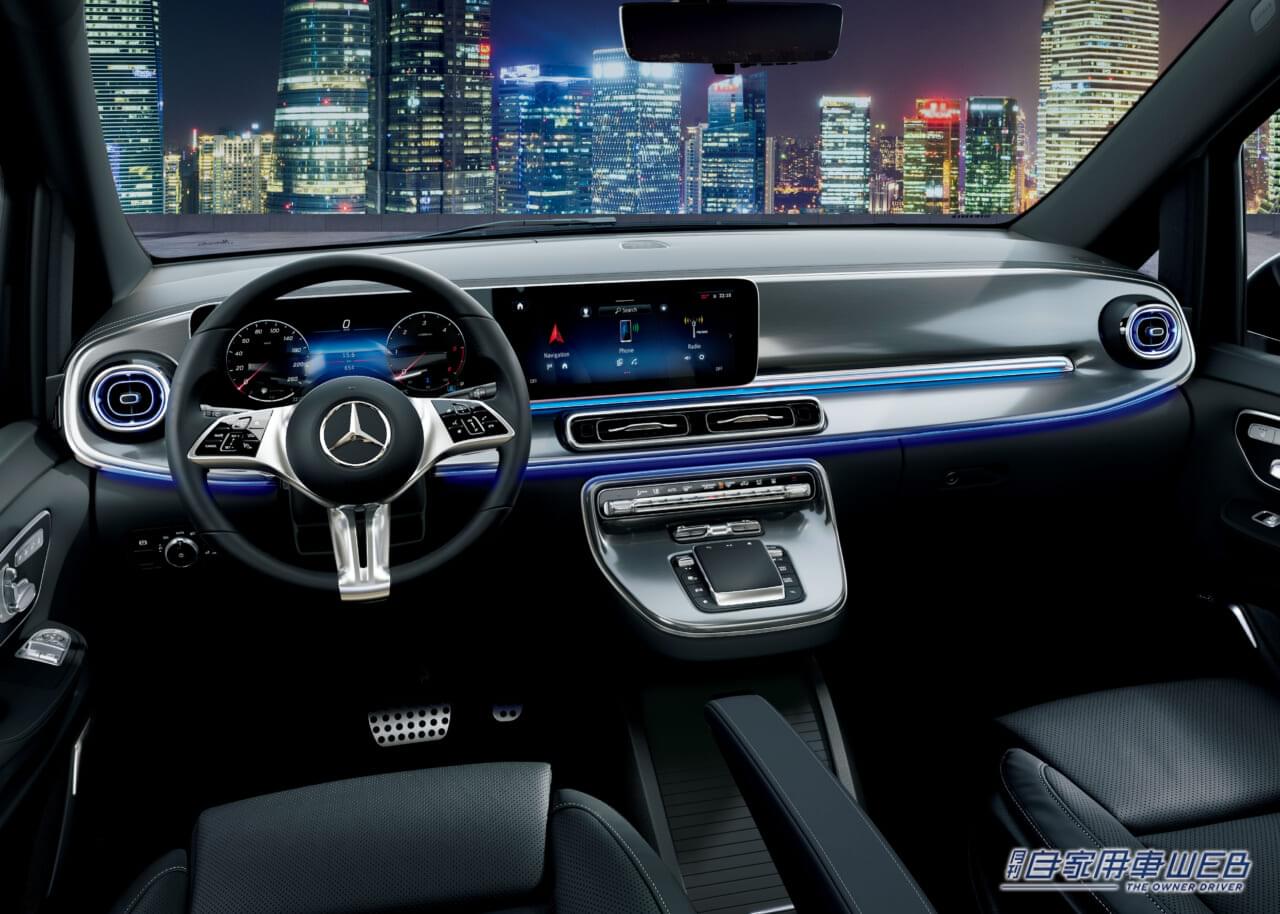 |フェイスリフトでイメージ一新、新型Vクラスを発売