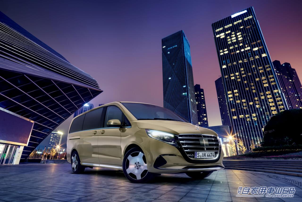 |フェイスリフトでイメージ一新、新型Vクラスを発売