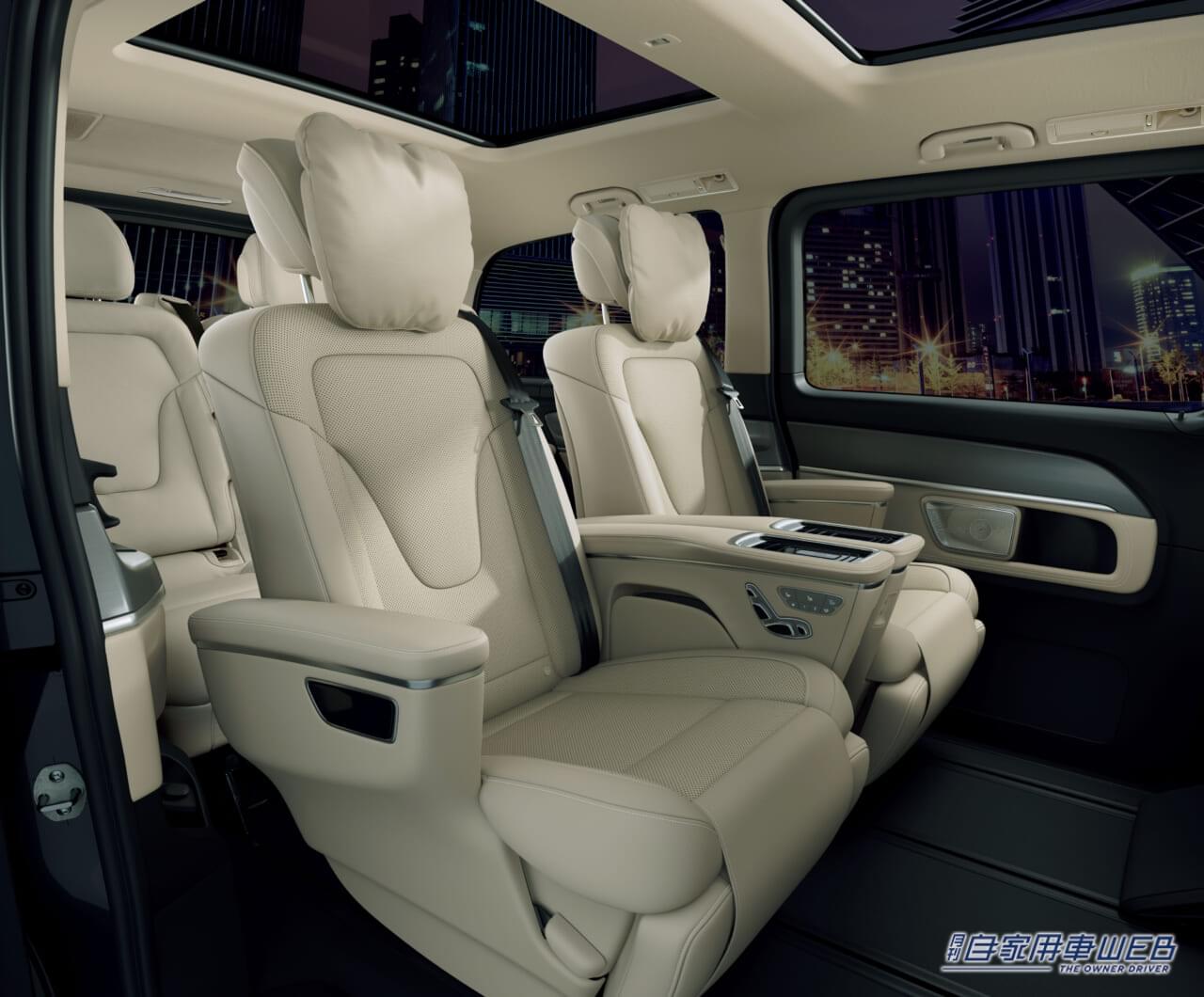 |フェイスリフトでイメージ一新、新型Vクラスを発売