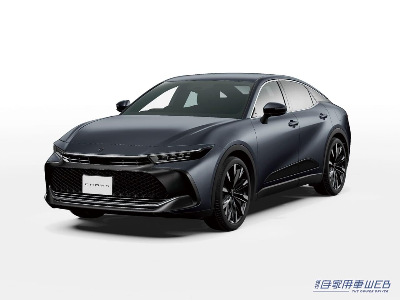 KINTO FACTORY、クラウン クロスオーバーを対象とした、ホイールカスタマイズサービスをスタート!【クラウンシリーズの各車種で今後順次展開を予定】