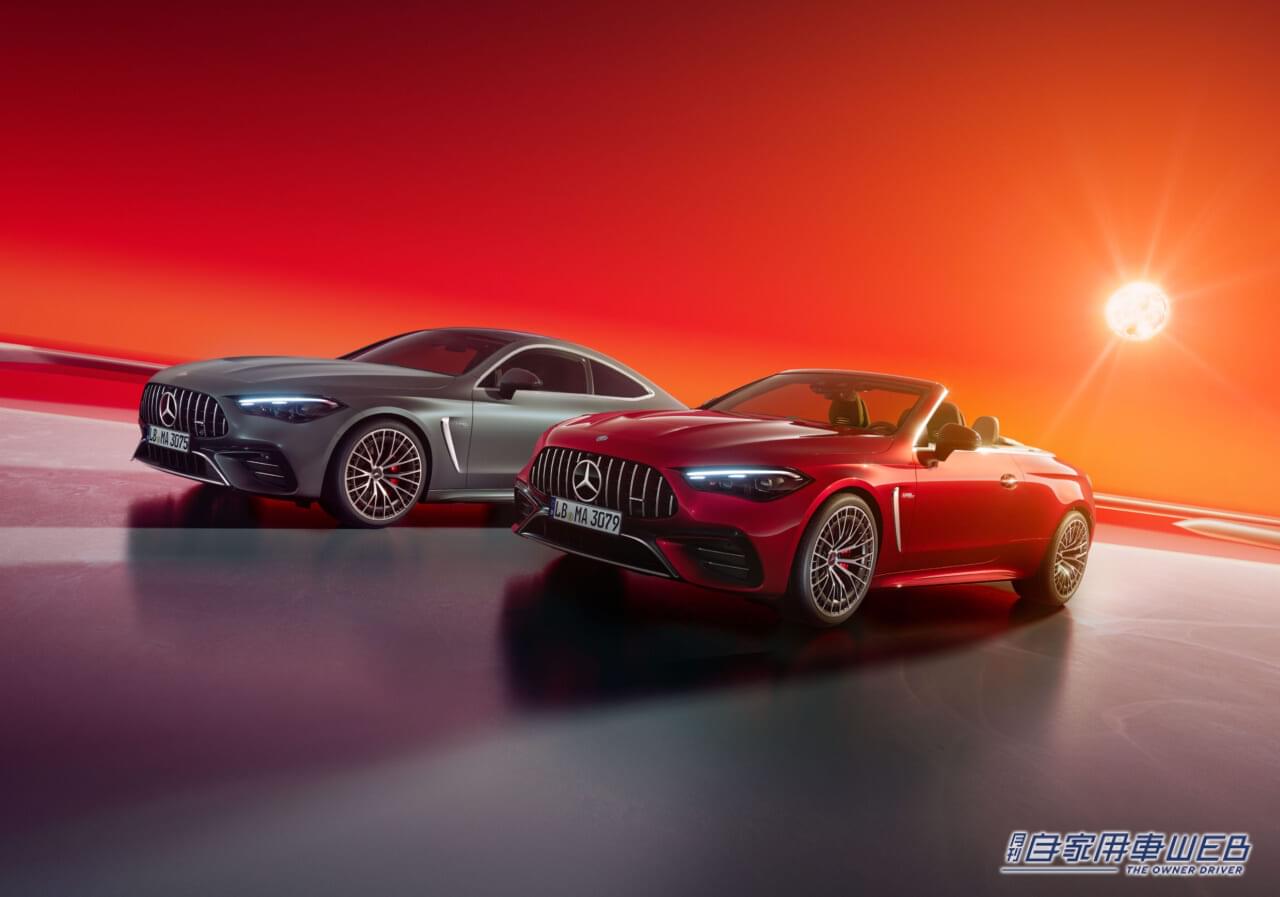 優雅さ極まる高性能オープン4シーターが国内導入を発表「Mercedes-AMG CLE 53 4MATIC+ Cabriolet」