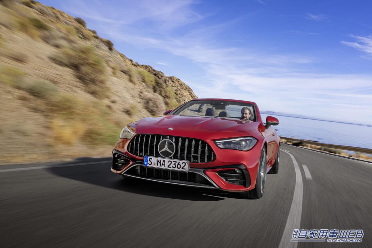|優雅さ極まる高性能オープン4シーターが国内導入を発表「Mercedes-AMG CLE 53 4MATIC+ Cabriolet」