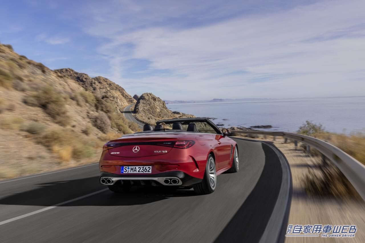 |優雅さ極まる高性能オープン4シーターが国内導入を発表「Mercedes-AMG CLE 53 4MATIC+ Cabriolet」