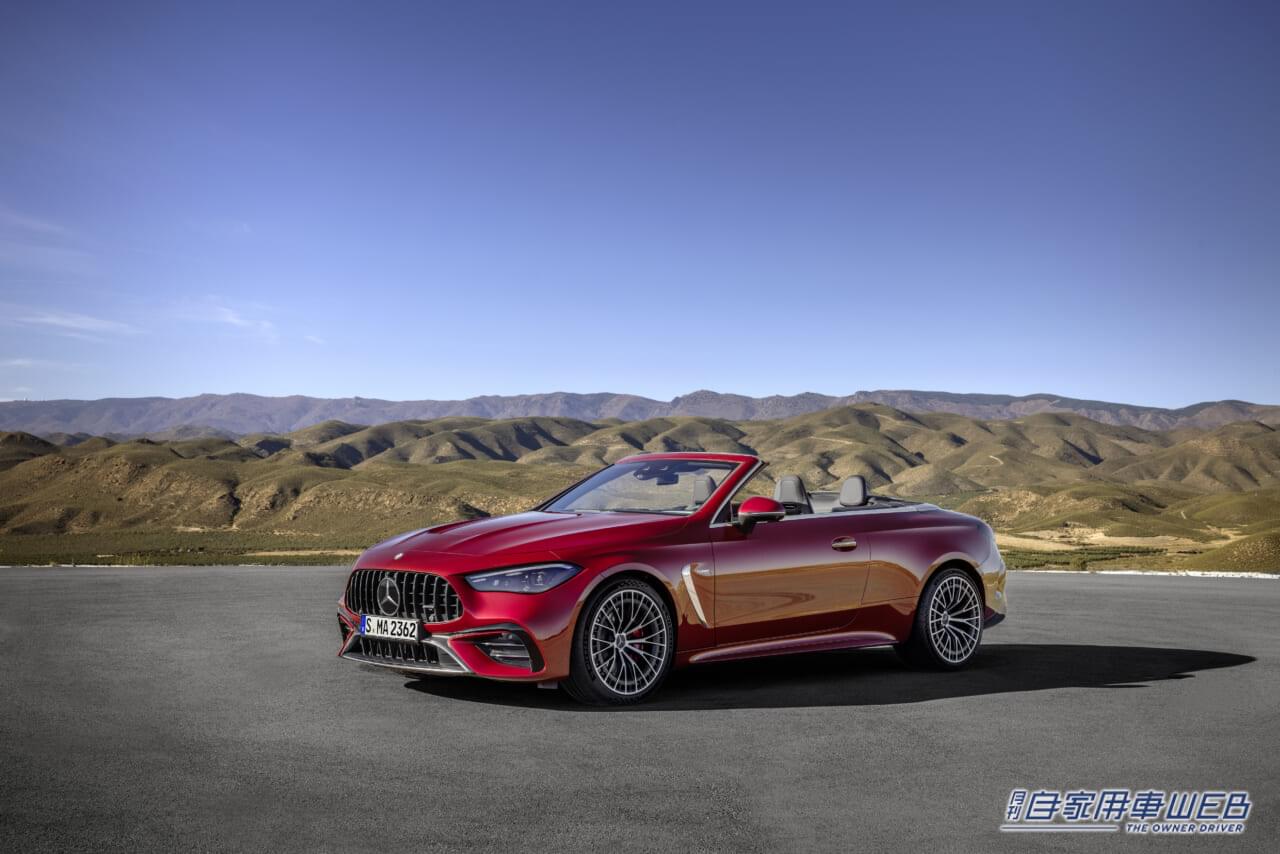 |優雅さ極まる高性能オープン4シーターが国内導入を発表「Mercedes-AMG CLE 53 4MATIC+ Cabriolet」
