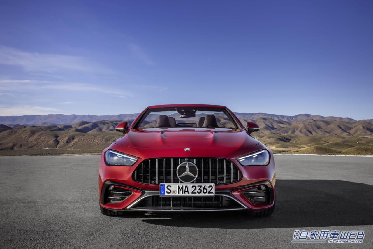 |優雅さ極まる高性能オープン4シーターが国内導入を発表「Mercedes-AMG CLE 53 4MATIC+ Cabriolet」