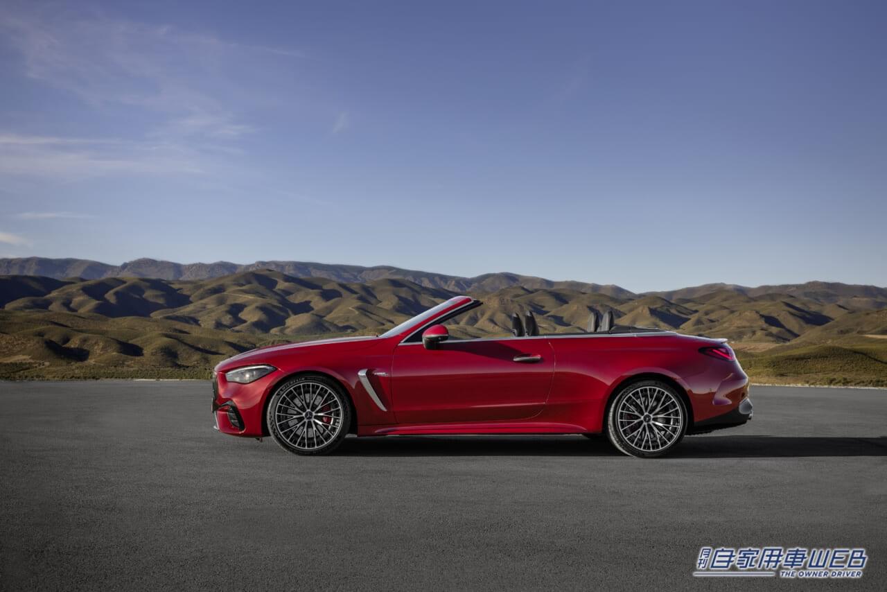 |優雅さ極まる高性能オープン4シーターが国内導入を発表「Mercedes-AMG CLE 53 4MATIC+ Cabriolet」