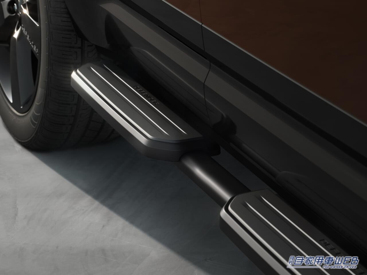 |専用アクセサリーで特別なスタイルに仕上げられた「DEFENDER 110 SEDONA EDITION」50台限定で受注開始