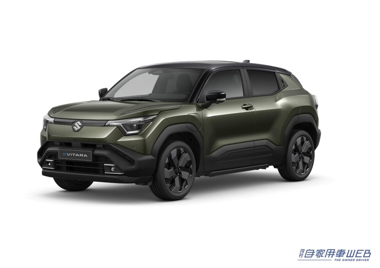 |スズキ初のBEVモデル「e VITARA」初公開 2025年夏ごろから欧州、インド、日本とグローバル展開もスタート