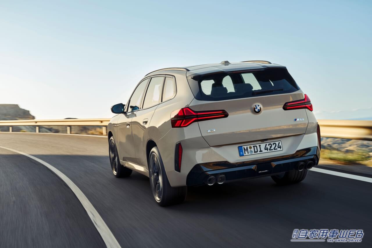 |全面改良された第4世代が国内デビュー 新型「BMW X3」発売
