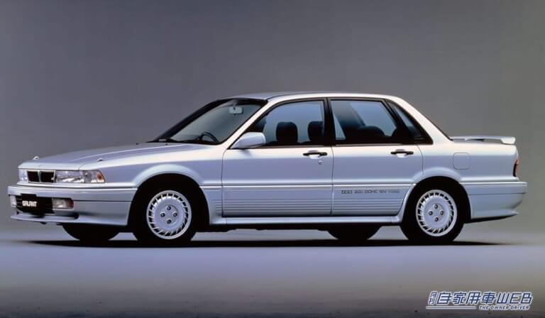 ミツビシ 6代目ギャラン|「オジサン臭ゼロ」「セダンもかっこいいやろ!」当時よく見かけた国産車。マークII・ シーマ・プレリュード・ファミリアetc…