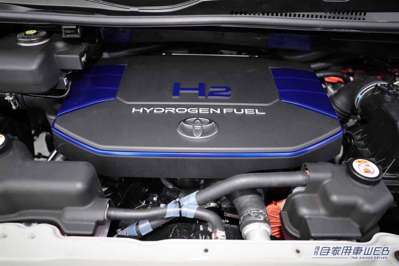 |すぐに売ってもいいくらいの完成度と滑らかな走り!水素エンジン+HEVのハイエースに乗った!!