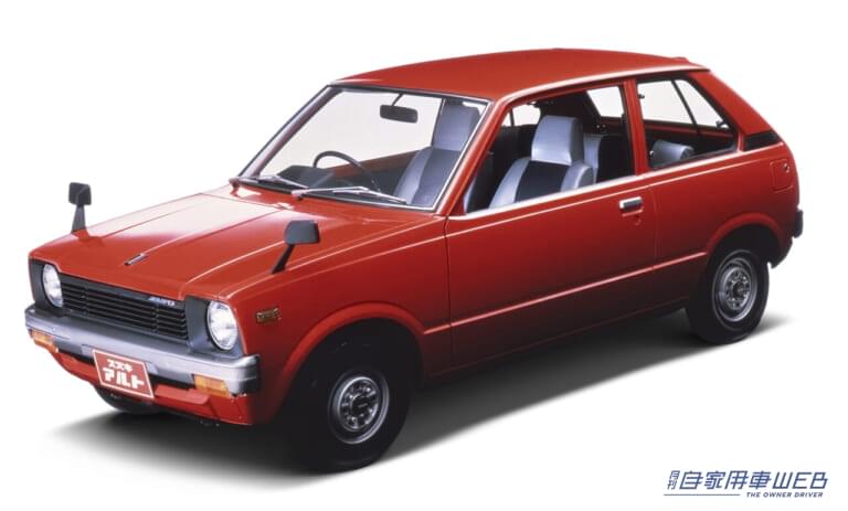 初代アルト|「カタナ、ハヤブサ…」武闘派スズキ、ダイハツに売られた喧嘩…キッチリ買う。軽自動車でプロドライバーをぶっちぎる。なるほど「敵わないわけだ…」