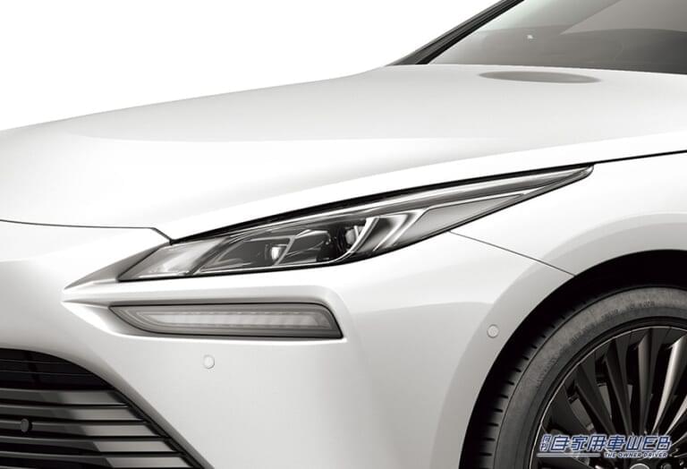 トヨタMIRAI Z ブラックパッケージ|ヘッドランプ|トヨタの水素燃料車「MIRAI」が一部改良【Z“Advanced Drive”/Z/Gにグレード統合】