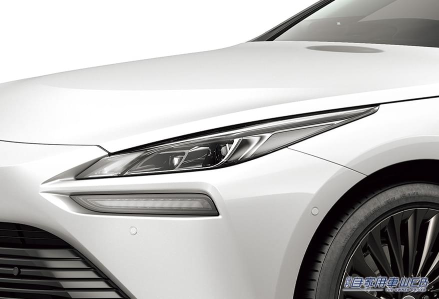 トヨタMIRAI Z ブラックパッケージ|ヘッドランプ|トヨタの水素燃料車「MIRAI」が一部改良【Z“Advanced Drive”/Z/Gにグレード統合】