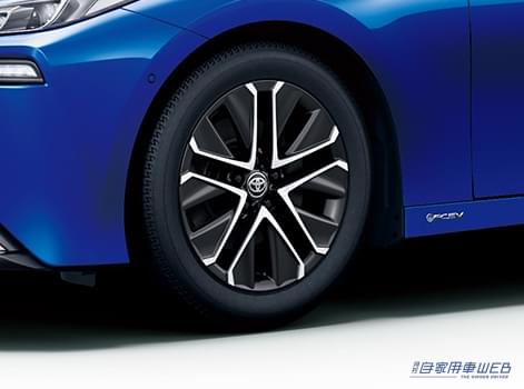 トヨタMIRAI|アルミホイール|トヨタの水素燃料車「MIRAI」が一部改良【Z“Advanced Drive”/Z/Gにグレード統合】