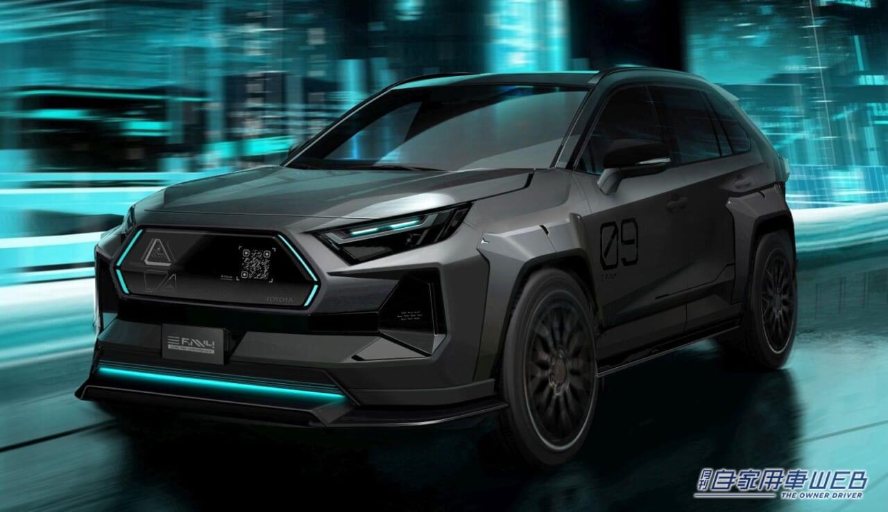 |「いいじゃん!」「街で乗ってみたい」とてもスタイリッシュ、存在感抜群のRAV4カスタムを披露【豊田自動織機・東京オートサロン2025出展概要】